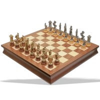 Шахматы "Мария Стюарт — Королева Шотландии" Italfama доска 50x50 см.