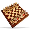 Шахматы "Русские — Монголы (Золотая орда)" Italfama доска 33x33 см.
