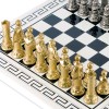 Шахматы "Цезарь и Клеопатра" Italfama доска белая 50x50 см. Шахматы "Цезарь и Клеопатра" Italfama доска белая 50x50 см.