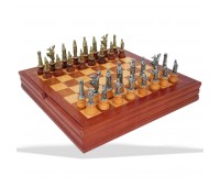 Шахматы "Средневековье — MEDIEVAL" Italfama доска 37x37 см. Шахматы "Средневековье — MEDIEVAL" Italfama доска 37x37 см.