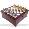 Шахматы "MEDICI — Медичи" Italfama доска 34x34 см. в кожаном ларце